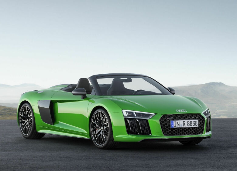 Изображение Audi R8 V10 Spyder Plus в России не появится