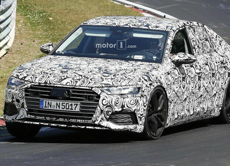 Изображение Audi тестирует новую A6