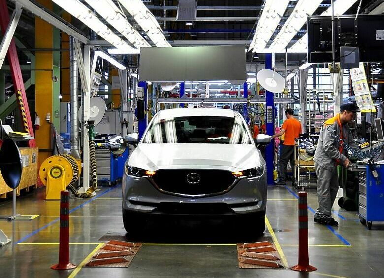 Изображение Новый кроссовер Mazda CX-5 встал на конвейер