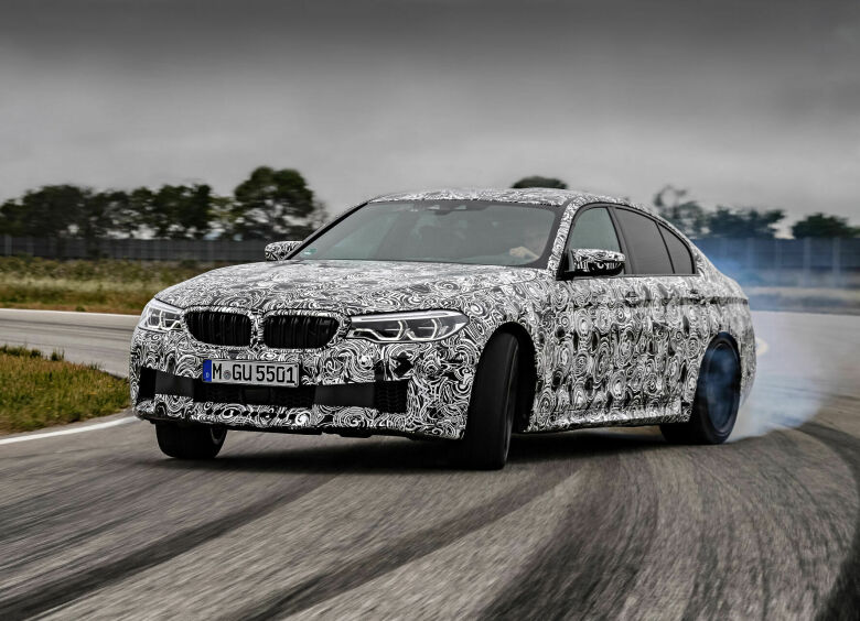 Изображение BMW M5 обзавелась полным приводом xDrive