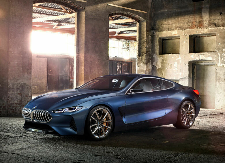 Изображение Концептуальный BMW 8-й серии дебютировал в Италии