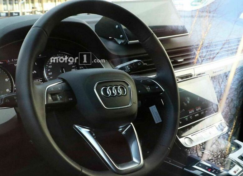 Изображение Опубликованы первые фотографии интерьера Audi Q8