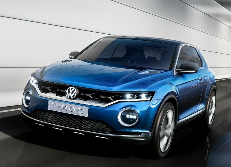 Изображение Новый кроссовер Volkswagen T-Roc дебютирует летом