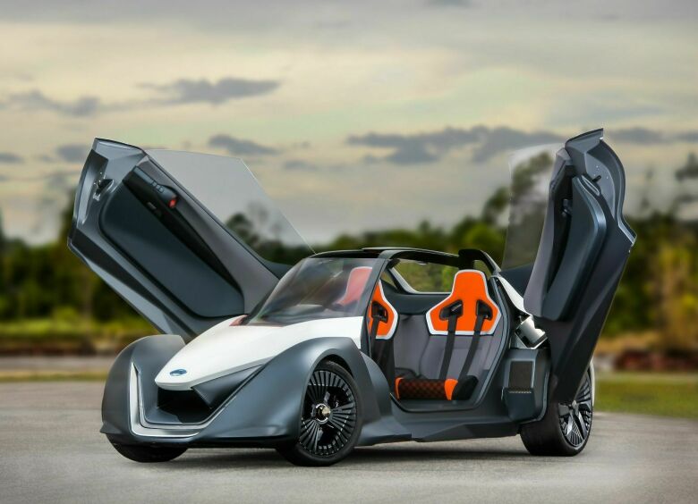 Изображение Японцы рассказали о новом спорткаре Nissan BladeGlider