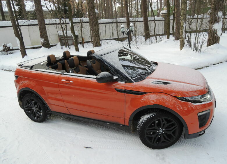 Изображение Тест-драйв Range Rover Evoque Convertible: снимаем «шляпу»