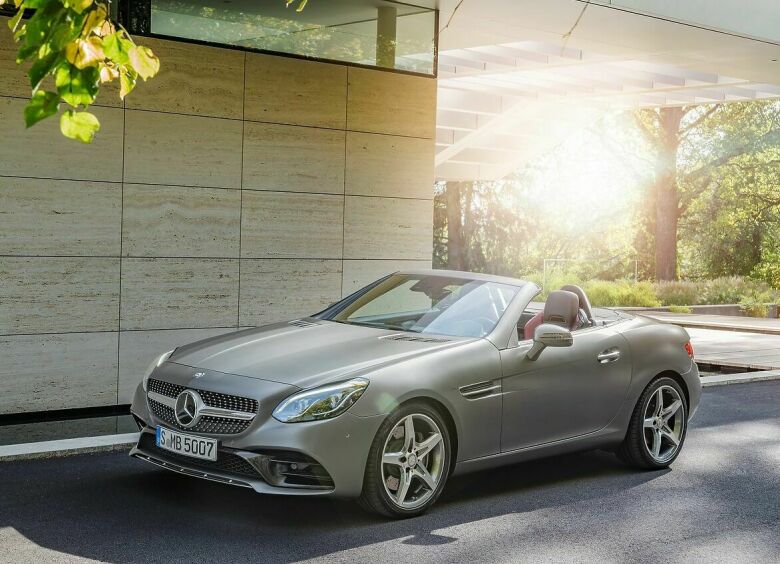 Изображение Кабриолет Mercedes-Benz SLC уходит в историю