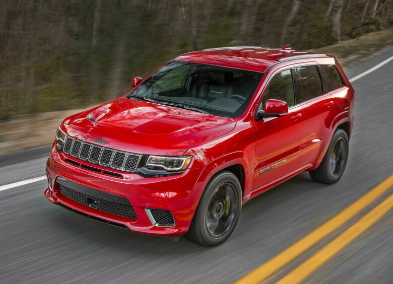 Изображение Jeep Grand Cherokee Trackhawk дебютирует в конце недели