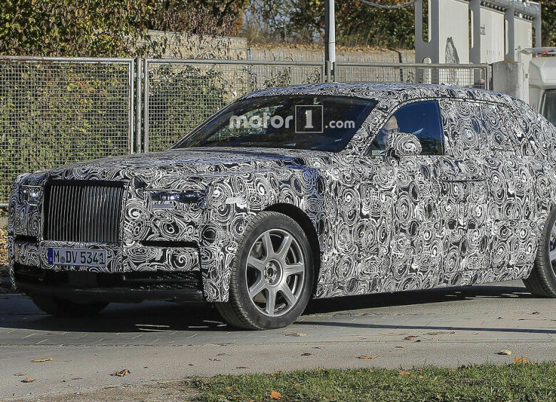 Изображение Rolls-Royce тестирует новый Phantom