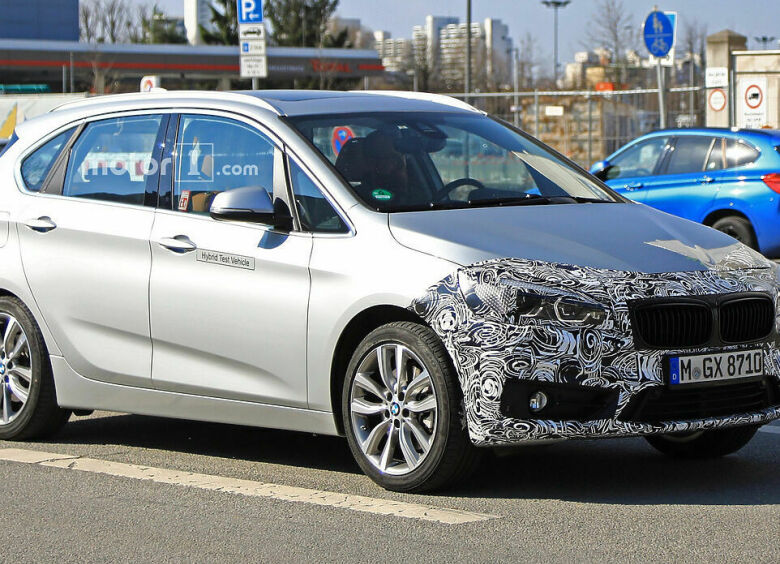 Изображение BMW вывела на тесты обновленную 2-ю серию Active Tourer