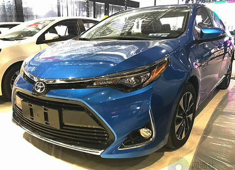 Изображение Toyota готовит к премьере обновленную Corolla Levin