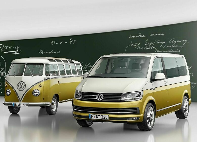 Изображение Volkswagen празднует 70-летие первого эскиза своего легендарного хиппи-автобуса