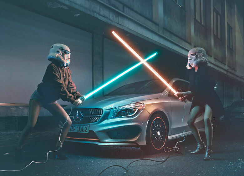 Изображение Mercedes-Benz выпустит спецсерию CLA в честь «Звездных войн»