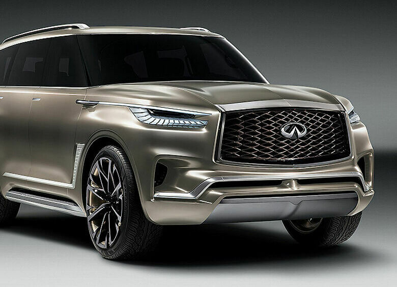 Изображение Рассекречена внешность нового внедорожника Infiniti QX80 Monograph