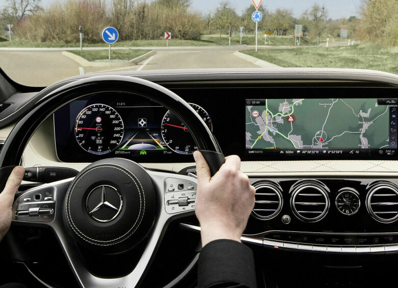 Изображение Mercedes-Benz рассекретил интерьер обновленного S-класса