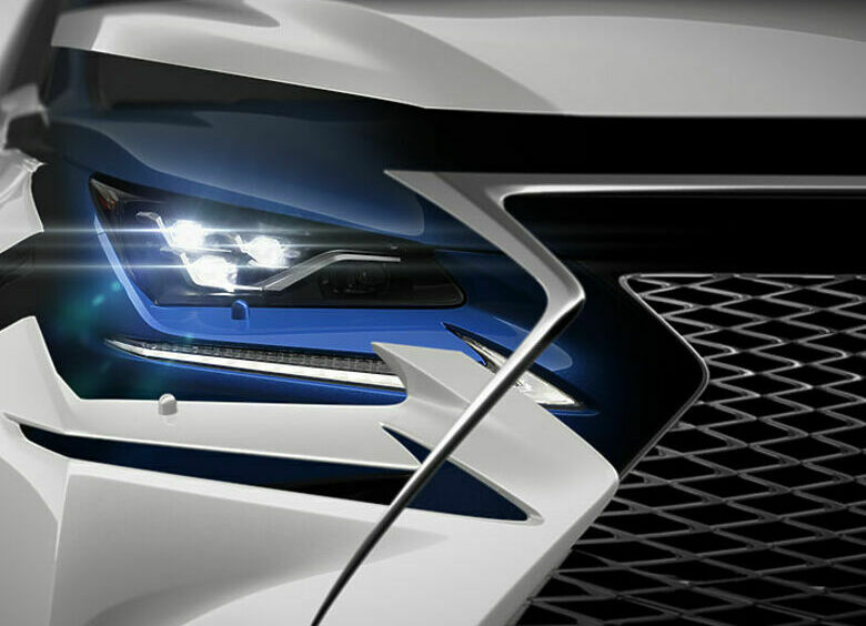 Изображение Lexus покажет обновленный NX в апреле