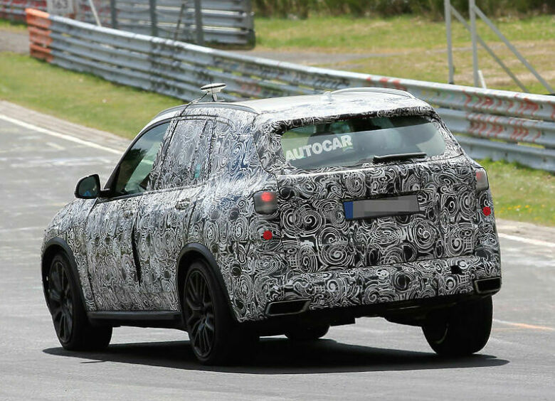 Изображение BMW X5 четвертого поколения снова замечен на Нюрбургринге