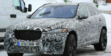 Jaguar F-Pace SVR проходит дорожные испытания