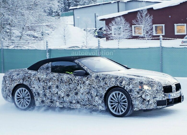 Изображение BMW 8-й серии проходит зимние тесты