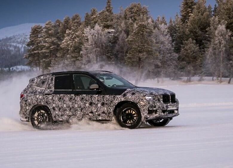 Изображение Появились фото испытаний нового поколения кроссовера BMW X3