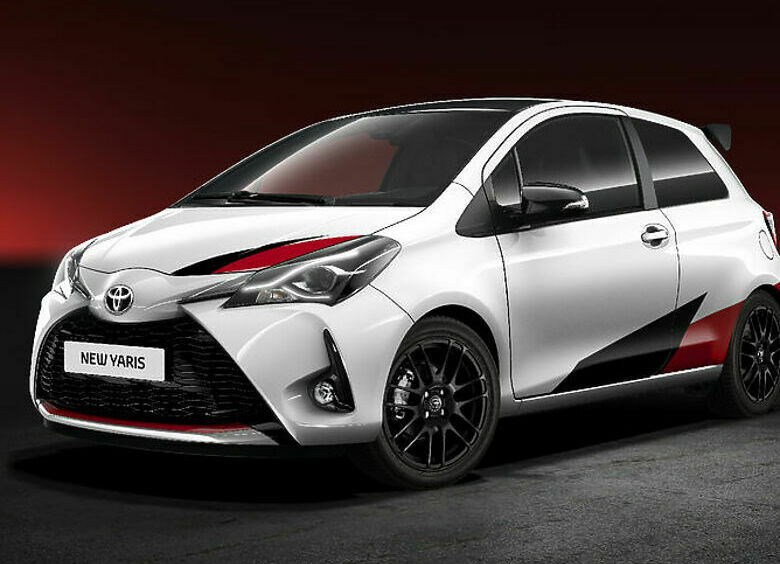 Изображение Toyota показала, как будет выглядеть «спортивный» Yaris