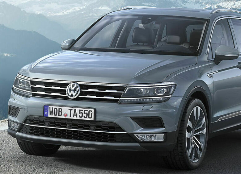 Изображение Volkswagen представил семиместный вариант кроссовера Tiguan