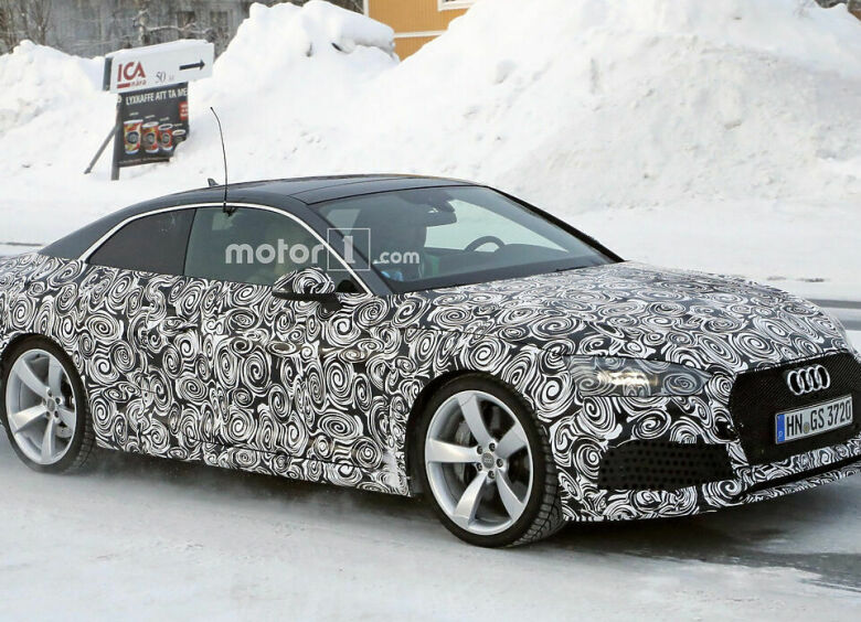 Изображение Купе Audi RS5 завершает дорожные испытания
