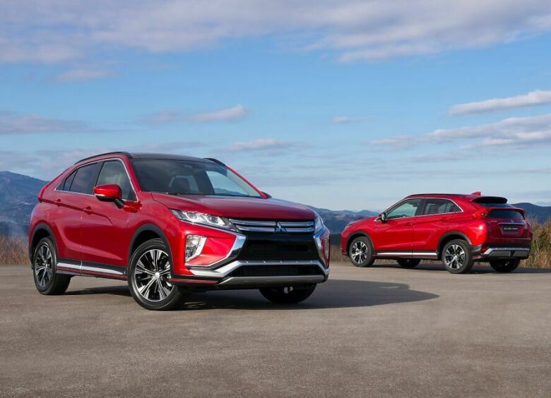 Изображение Mitsubishi рассекретила внешность кроссовера Eclipse Cross до официальной премьеры