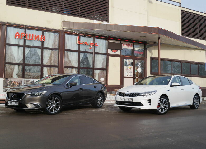 Изображение KIA Optima vs Mazda6: для тех, кто понимает в Toyota Camry