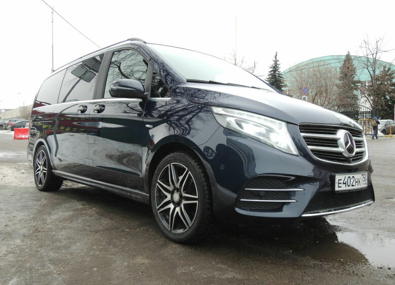 Изображение Тест-драйв Mercedes-Benz V-klasse Exclusive: осторожно, двери закрываются!