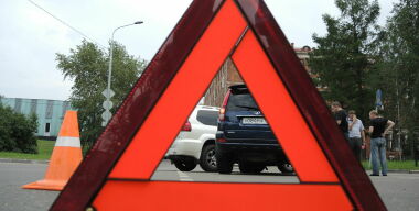 Камера наблюдения запечатлела подготовку к подставному ДТП