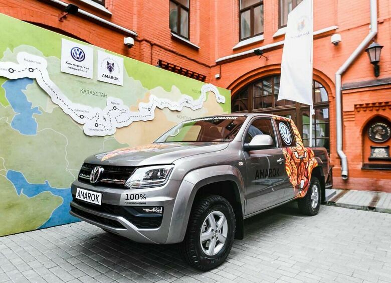 Изображение Обновленные Volkswagen Amarok готовятся к испытанию Азией