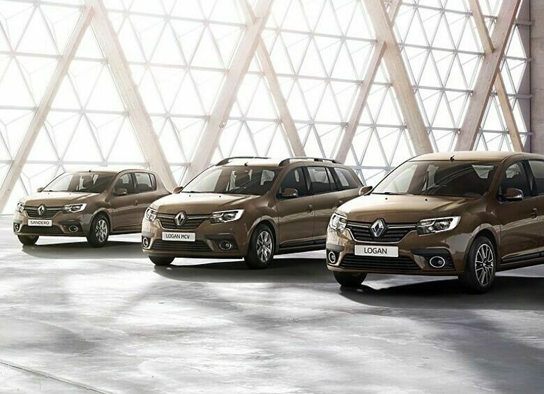 Изображение Опубликованы первые фото обновленных Renault Logan и Sandero