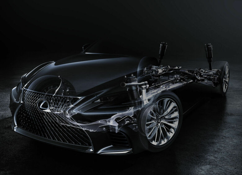 Изображение Опубликован тизер будущего флагмана Lexus