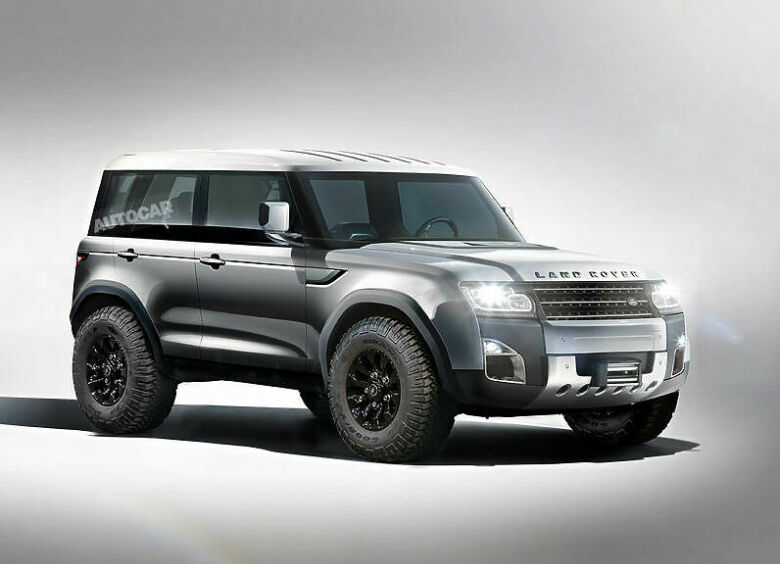Изображение Land Rover Defender нового поколения: первые подробности