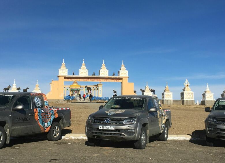 Изображение Трансазиатская экспедиция VW Amarok: в поисках могилы Чингисхана
