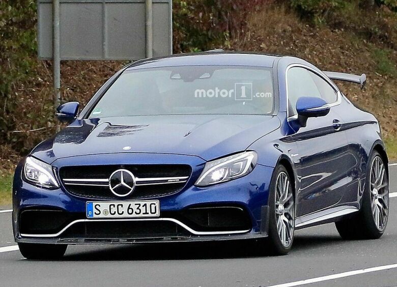 Изображение На дорожных тестах замечен новый Mercedes-AMG C 63 R
