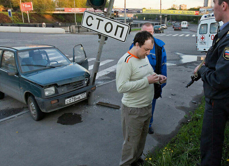 Изображение Московские водители пьют вдвое реже, чем в остальной России