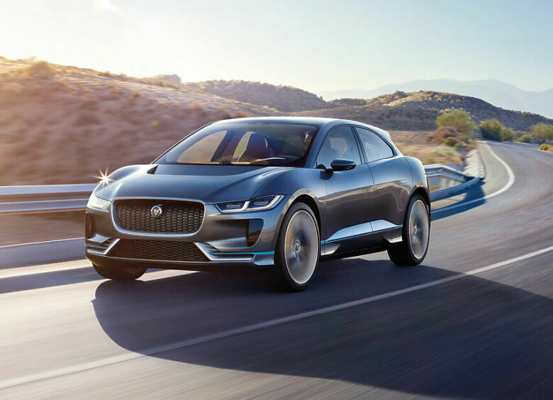 Изображение Jaguar представил электрический кроссовер i-Pace