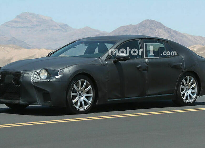 Изображение Новый Lexus LS замечен да дорожных тестах