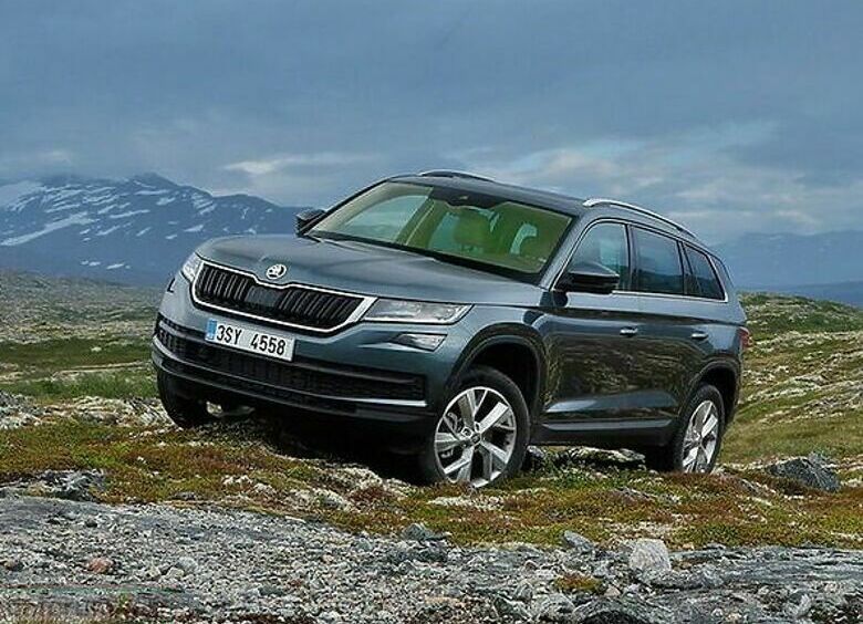 Изображение Внешность кроссовера Skoda Kodiaq полностью рассекречена