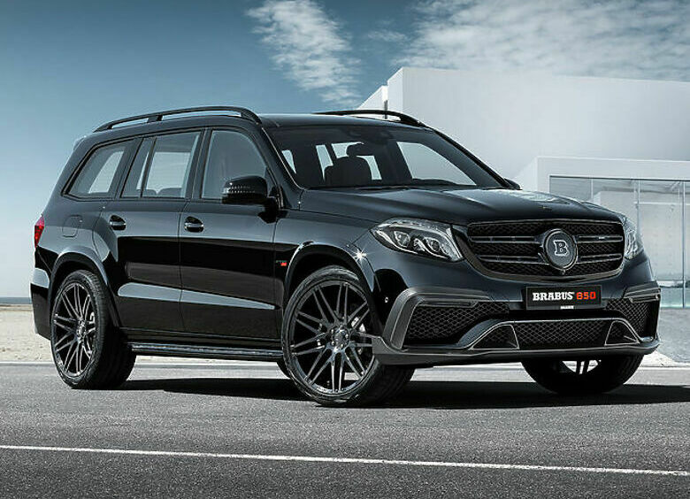 Изображение Mercedes-Benz GLS основательно доработан в ателье Brabus