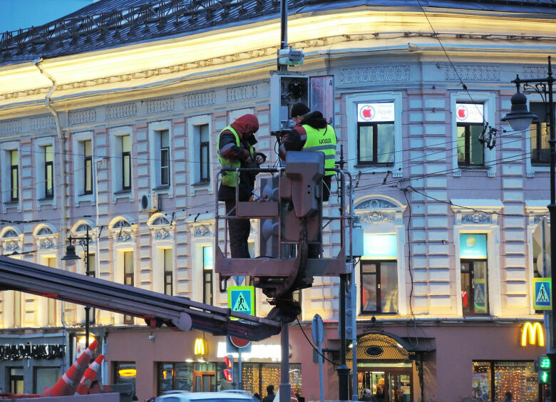 Изображение В Москве появились камеры, штрафующие за непропуск пешехода