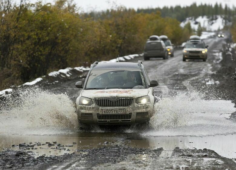 Изображение Кроссоверы Skoda Yeti совершили автопробег протяженностью более 40 000 км