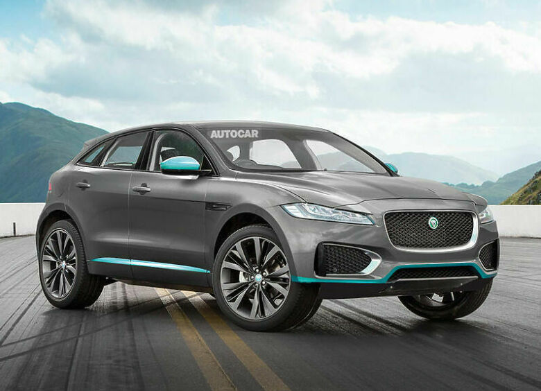 Изображение Jaguar E-Pace на электротяге должен появиться на рынке в 2018 году