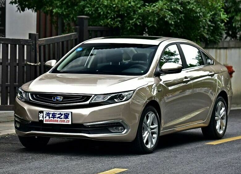 Изображение Новый Geely Emgrand GL скоро приедет в Россию