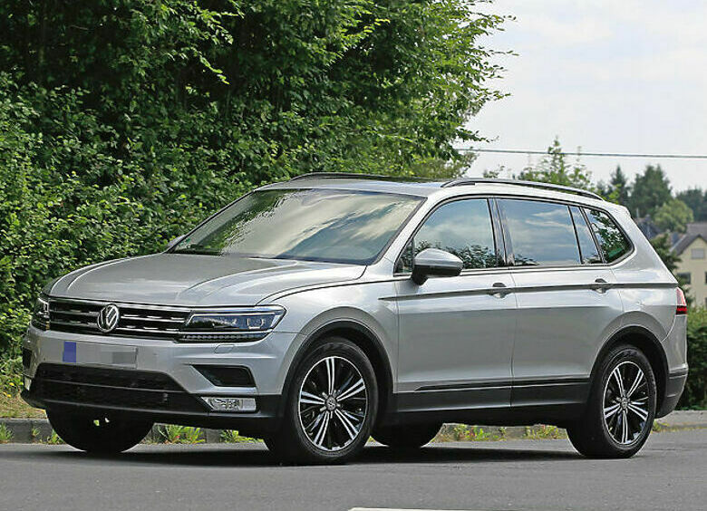 Изображение Удлиненная версия Tiguan получит третий ряд сидений