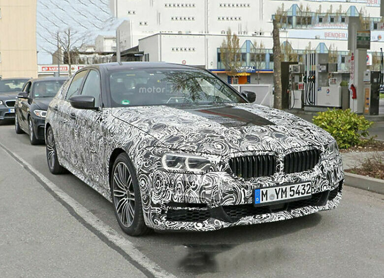 Изображение Новый BMW 5-серии представят в начале 2017 года