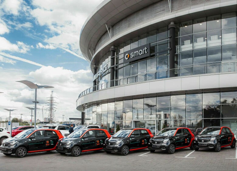 Изображение Автомобили Smart поступили в московский каршеринг