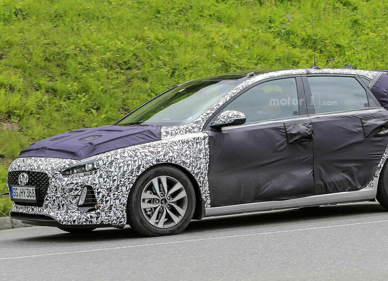 Изображение Новый Hyundai i30 замечен на дорожных тестах