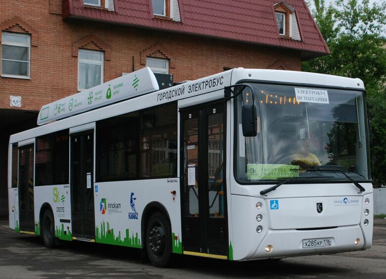 Изображение В Москве пассажиров целый месяц будут возить на электрическом автобусе